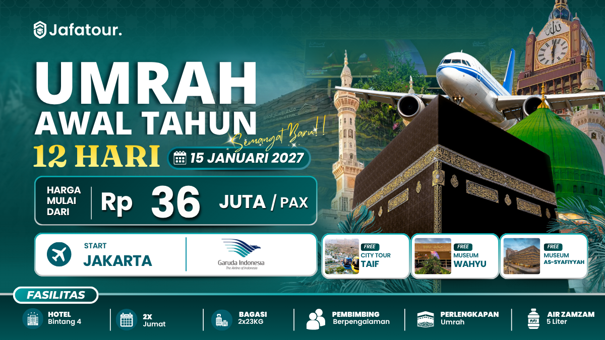 Umrah Awal Tahun 15 Hari Januari | Semangat Baru
